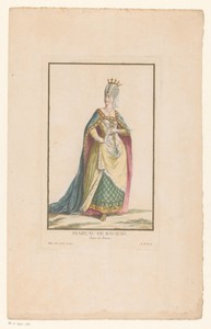 Portret van Isabella van Beieren, koningin van Frankrijk
