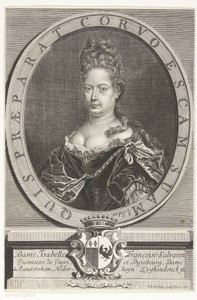 Portret van Isabelle Francoise Walraven