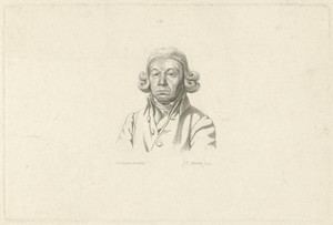 Portret van Izaak Schmidt