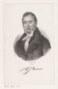Portret van J.C.J. Beekman