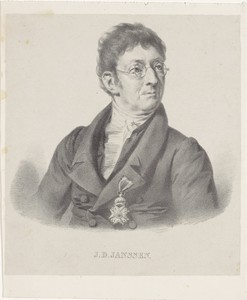 Portret van J.D. Janssen