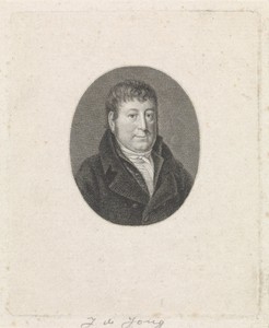 Portret van J. de Jong