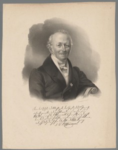 Portret van J.G. Hoffmann