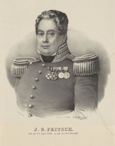Portret van J.G. Peitsch