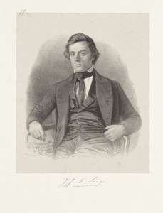 Portret van J.J. de Lange