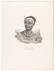 Portret van J-Kao-onoroh, bewoonster van de Hawaïaanse eilanden