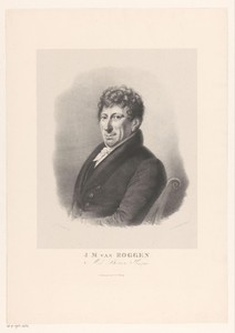 Portret van J.M. van Roggen
