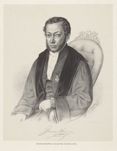 Portret van J. van der Hoeven