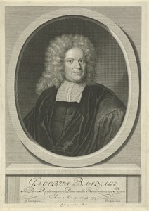 Portret van Jacob Basnage