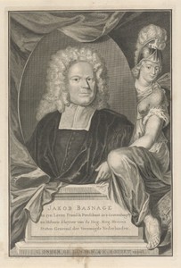 Portret van Jacob Basnage
