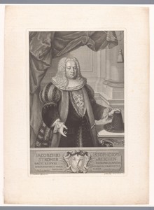 Portret van Jacob Christoph Stromer von Reichenbach
