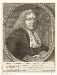 Portret van Jacob de Wilde op 56-jarige leeftijd