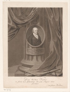 Portret van Jacob Ernst Friedrich Berlin