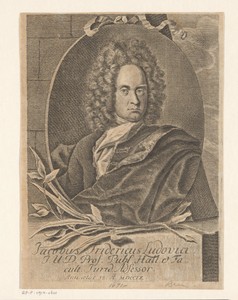Portret van Jacob Friedrich Ludovici