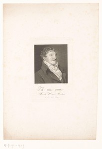 Portret van Jacob Henri Meister