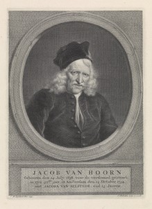 Portret van Jacob Hoorn