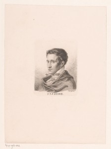 Portret van Jacob Ludwig Karl Grimm