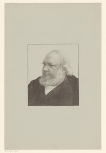 Portret van Jacob Moleschott