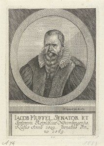 Portret van Jacob Muffel