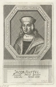 Portret van Jacob Muffel