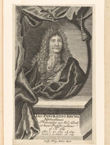 Portret van Jacob Pancratius Bruno