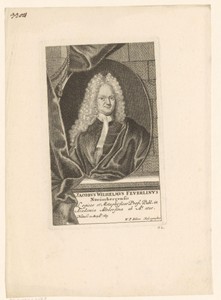 Portret van Jacob Wilhelm Feuerlein