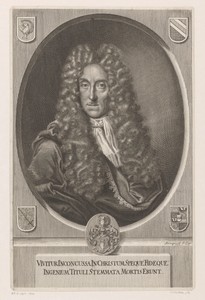 Portret van Jacob Wilhelm Imhof