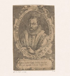 Portret van Jacob Zader