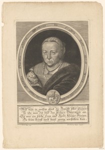 Portret van Jacobina Thurm