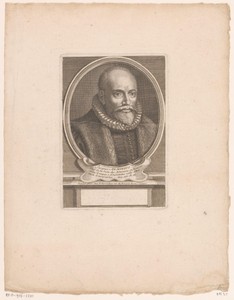 Portret van Jacobus Arminius