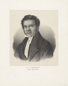 Portret van Jacobus Cornelis Broers