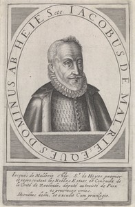 Portret van Jacobus de Maldery