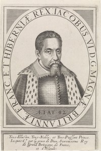 Portret van Jacobus I, koning van Engeland