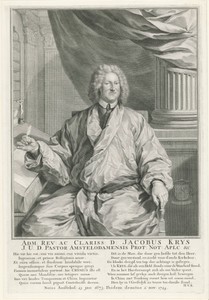 Portret van Jacobus Ignatius Krijs