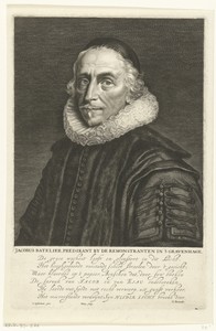 Portret van Jacobus Johannes Batelier
