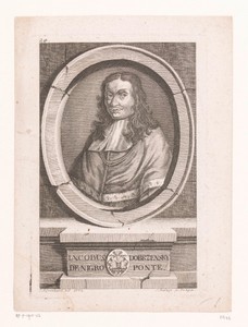 Portret van Jacobus Johannes Wenceslaus Dobrzensky