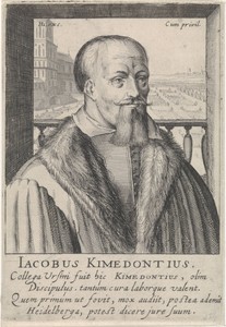 Portret van Jacobus Kimedoncius