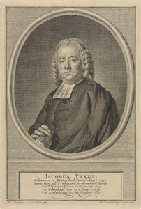 Portret van Jacobus Tijken