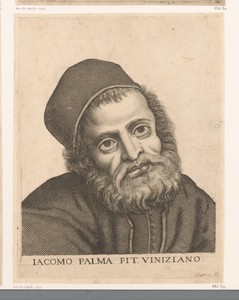 Portret van Jacopo Palma il Giovane