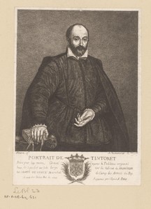 Portret van Jacopo Tintoretto