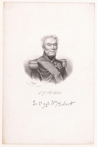 Portret van Jacques-Antoine-Adrien Delort
