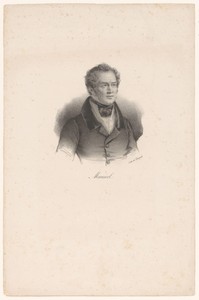 Portret van Jacques-Antoine Manuel