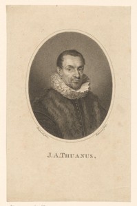 Portret van Jacques-Auguste de Thou