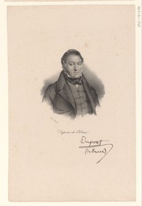 Portret van Jacques-Charles Dupont de l'Eure