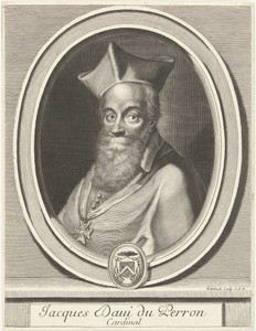 Portret van Jacques Davy du Perron