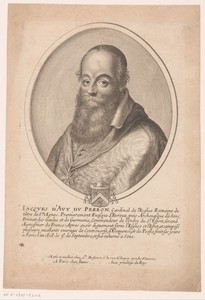 Portret van Jacques Davy du Perron