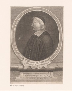 Portret van Jacques de Sainte-Beuve