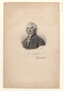 Portret van Jacques Delille
