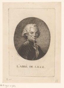 Portret van Jacques Delille