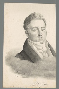 Portret van Jacques Laffitte